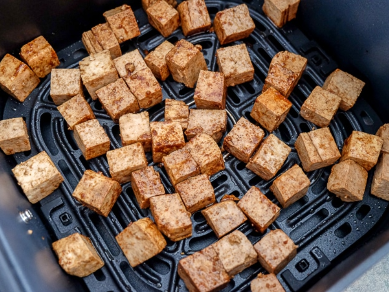 Tofu Na Airfryer Grelhado E Crocante Canal Airfryer