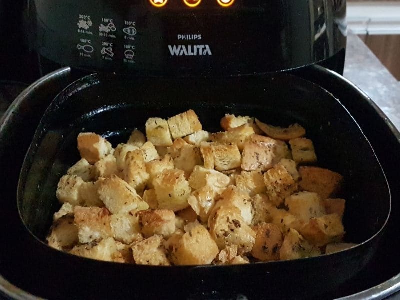 Croutons na Airfryer