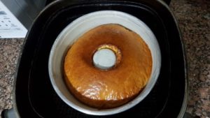 Bolo de Laranja Fit na Airfryer