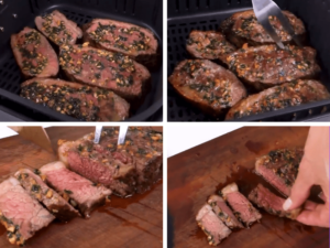 Picanha Assada Na Airfryer Com Manteiga De Alho Canal Airfryer