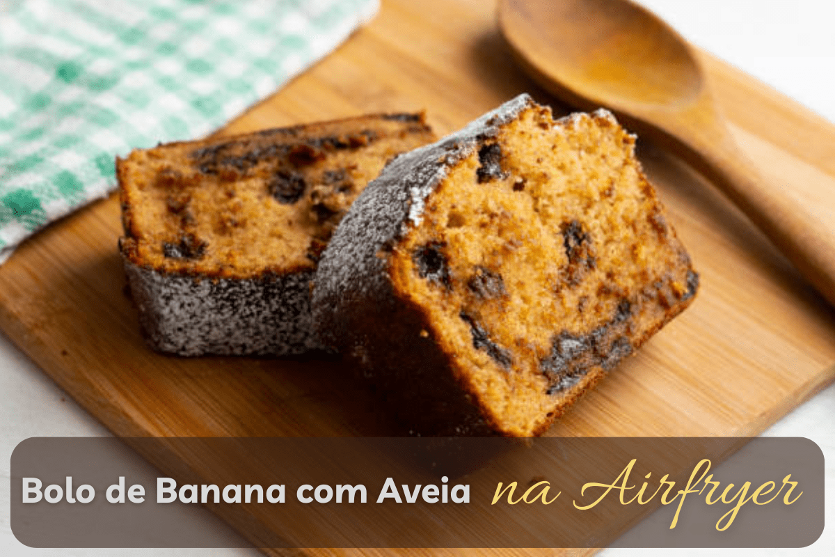 Bolo de Banana na Airfryer - C K N J