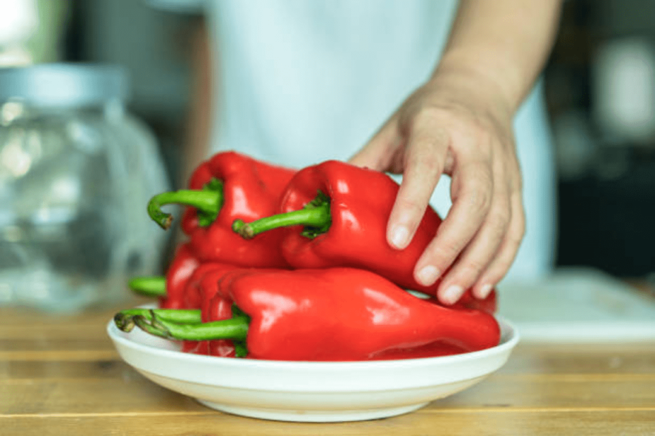 como-tirar-a-pele-do-pimentao-na-airfryer
