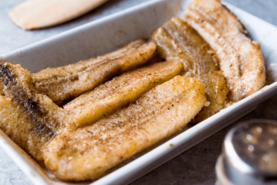 banana na fritadeira