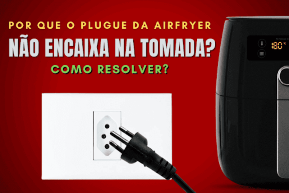 trocar tomada air fryer