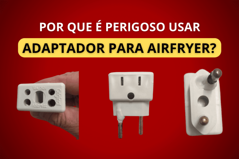 adaptador de tomada para airfryer