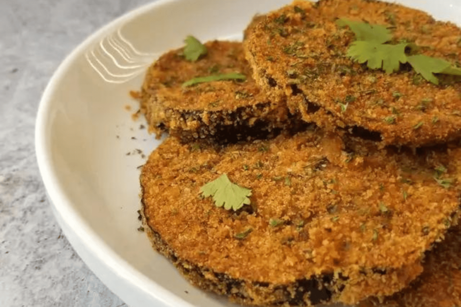 receita de berinjela à milanesa na airfryer