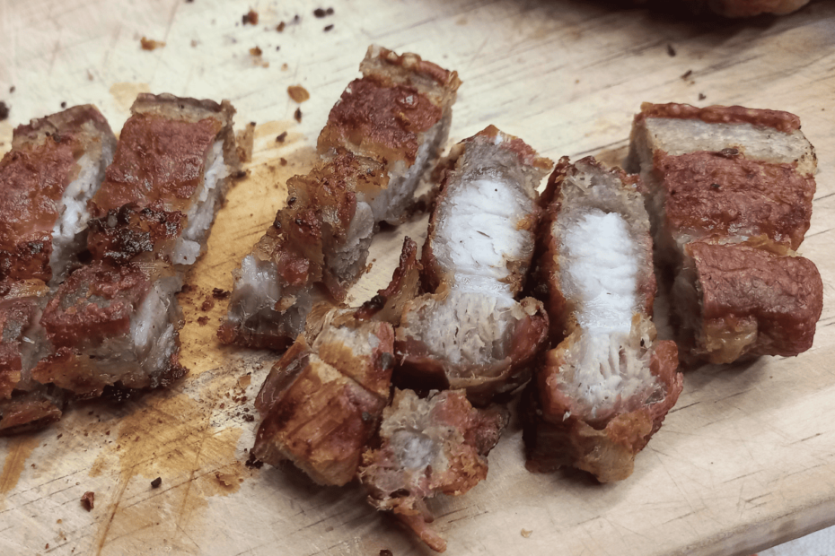 fazer panceta na airfryer