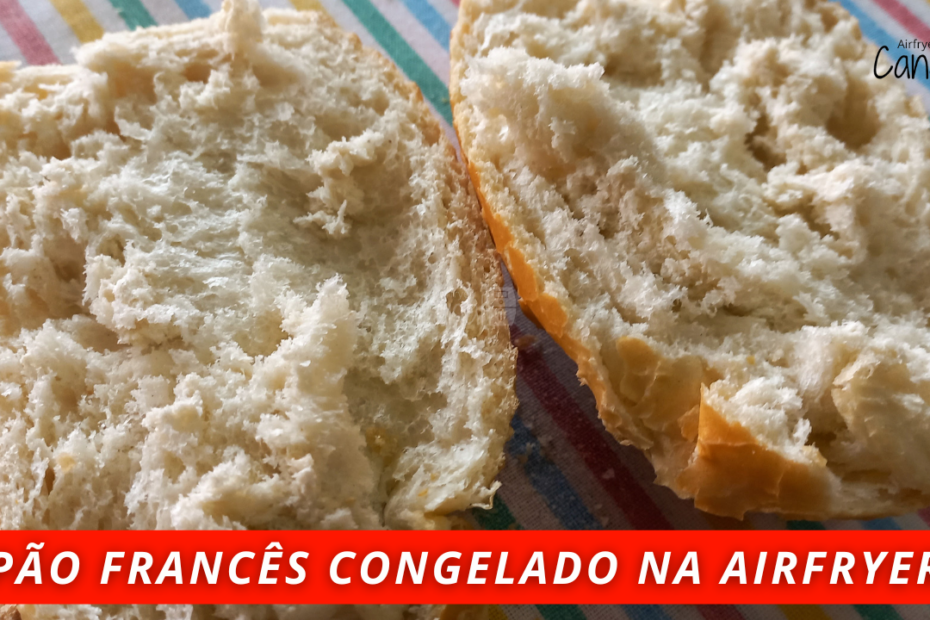 pao congelado na air fryer