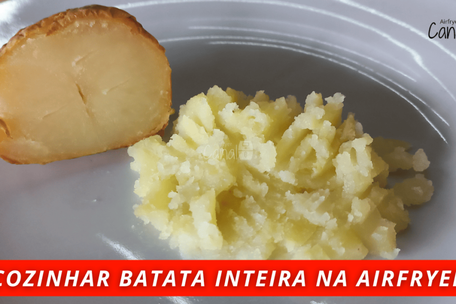 batata inteira assada na airfryer