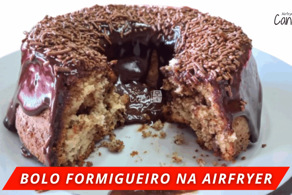 bolo na airfryer