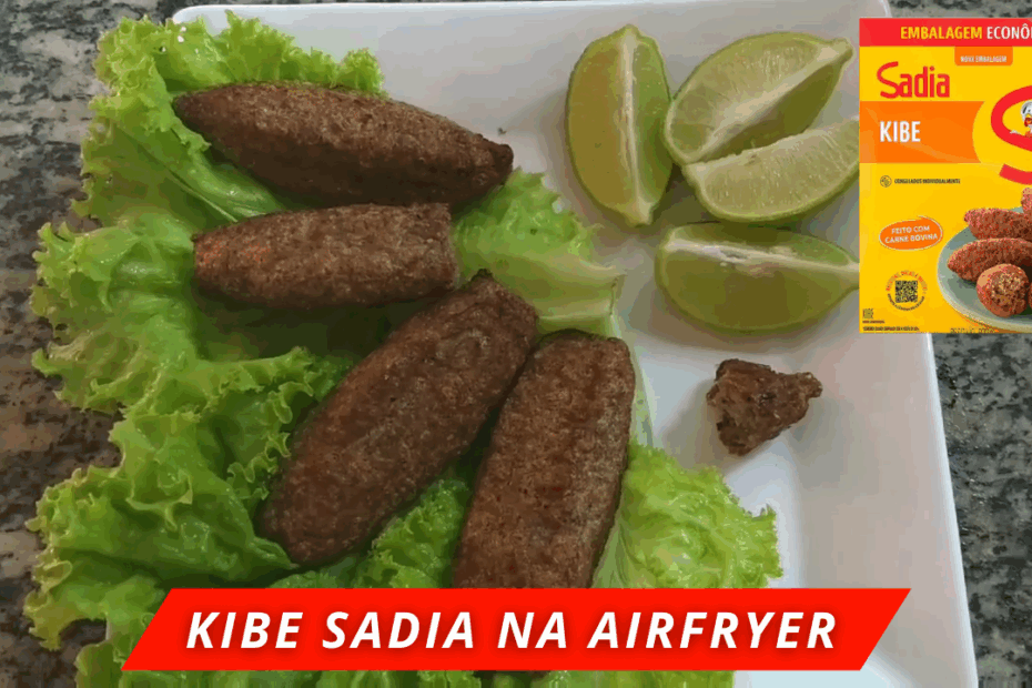 kibe congelado sadia na airfryer