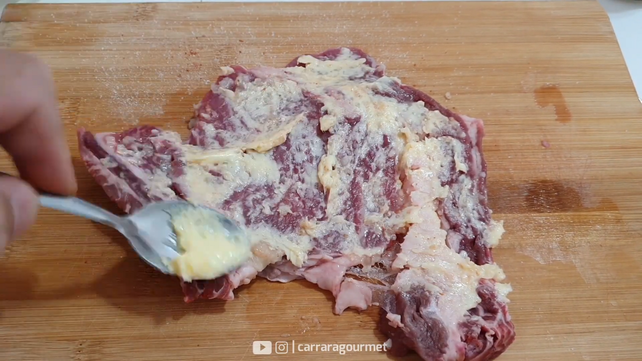bife de contra filé na airfryer