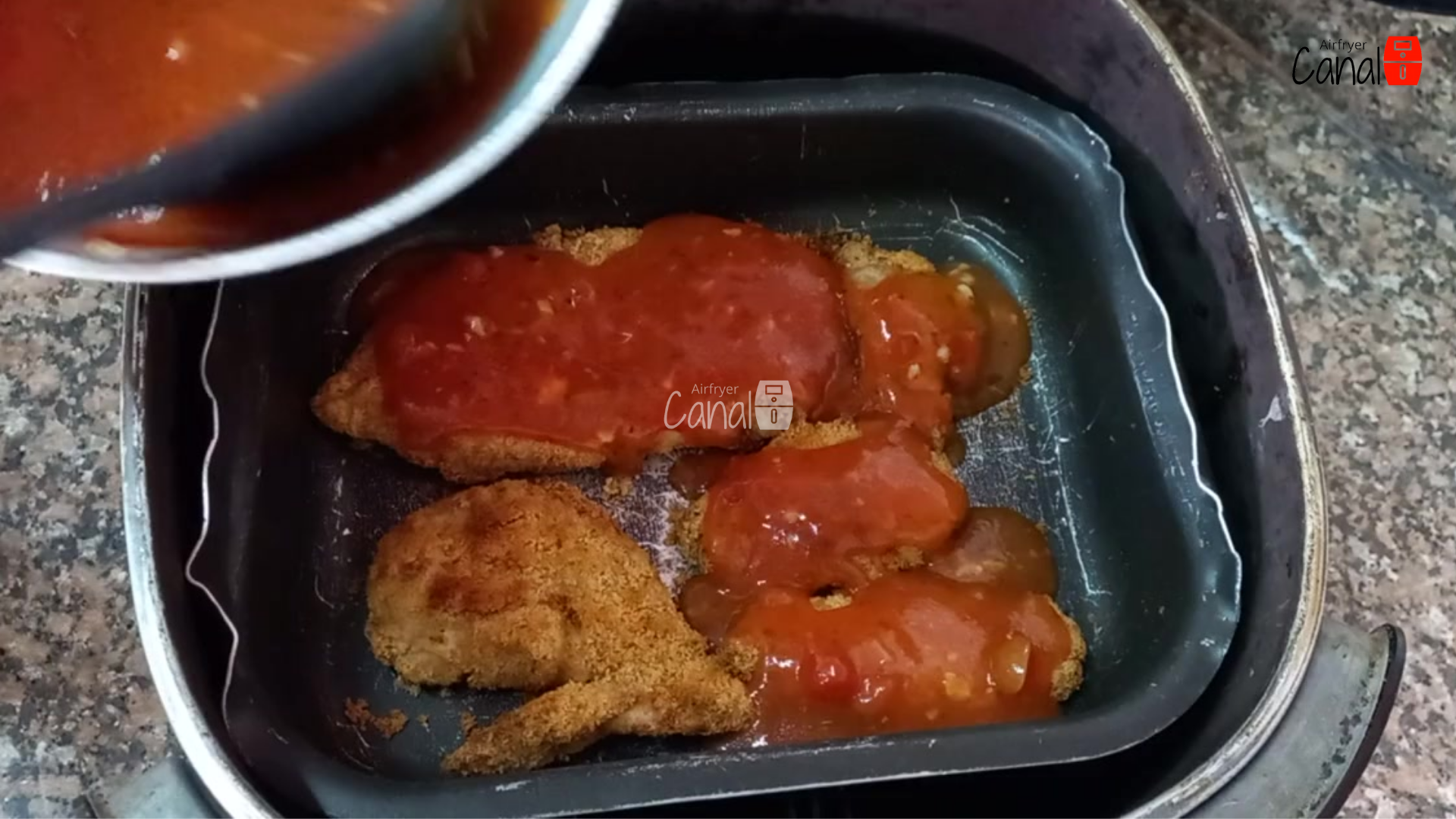 frango parmegiana airfryer