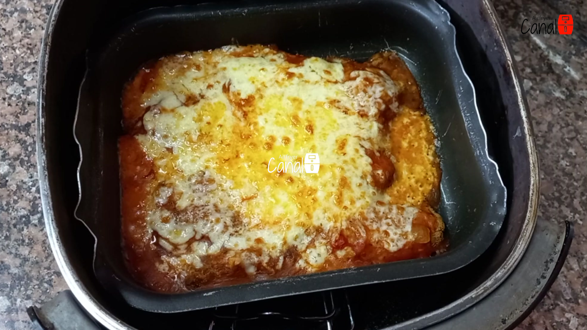 frango parmegiana na airfryer