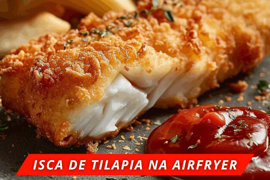 iscas de peixe na airfryer