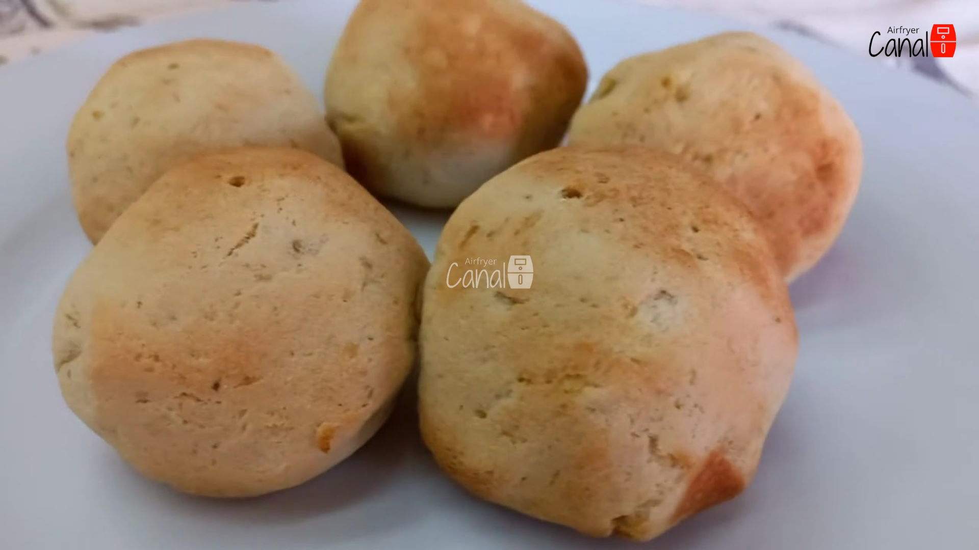 pão de batata doce airfryer