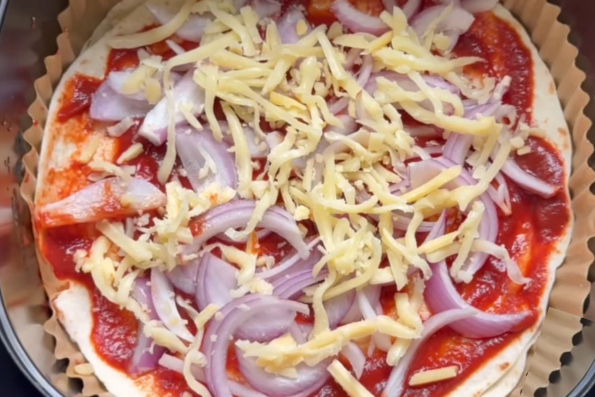 pizza na air fryer