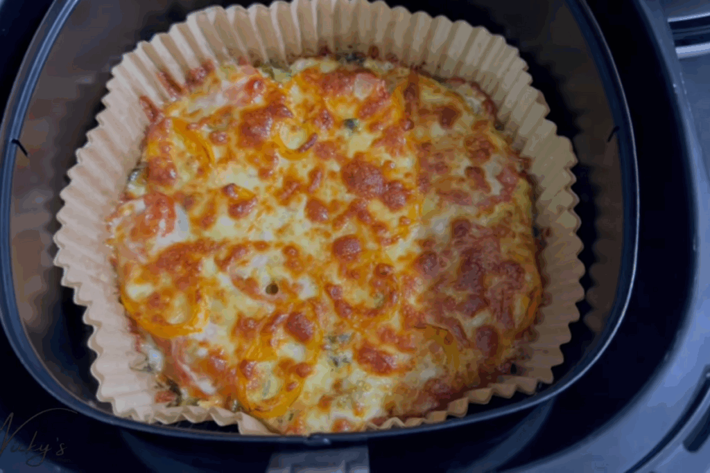 omelete assado na airfryer