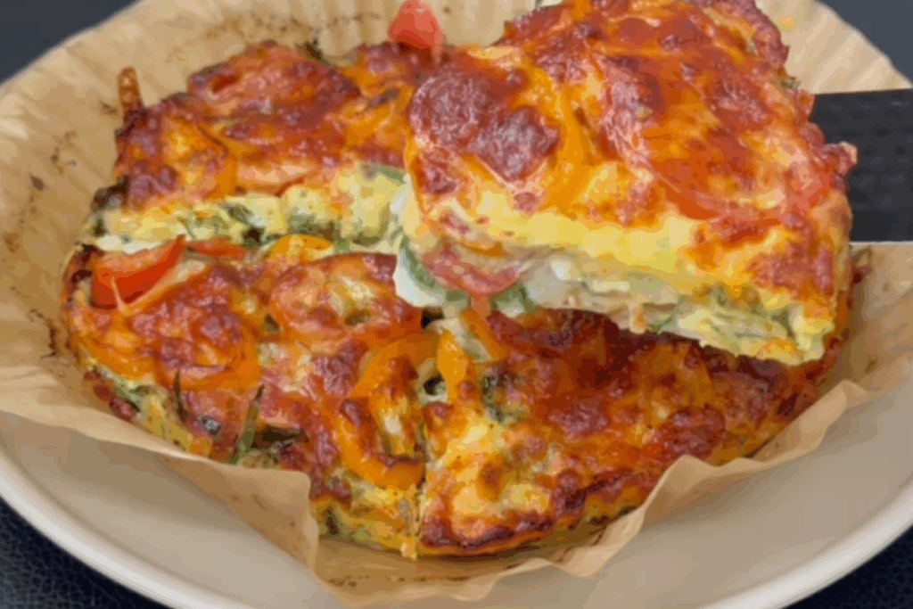 omelete airfryer como fazer