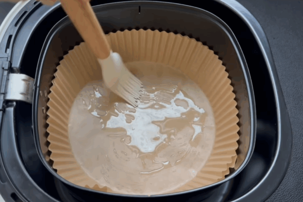 receita omelete na airfryer