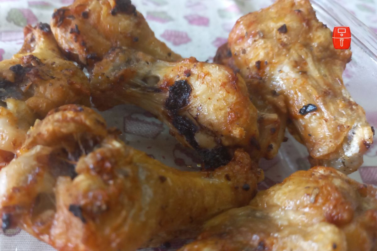 Coxinha da asa de frango congelada Sadia preparada na airfryer